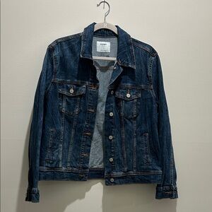 Old Navy Dark Blue Denim Jacket